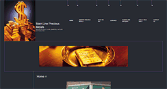 Desktop Screenshot of mainline-gold.com